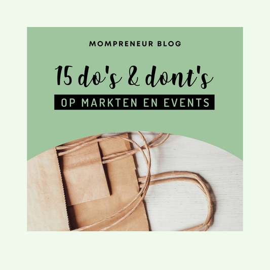 15 do's & dont's op markten en events