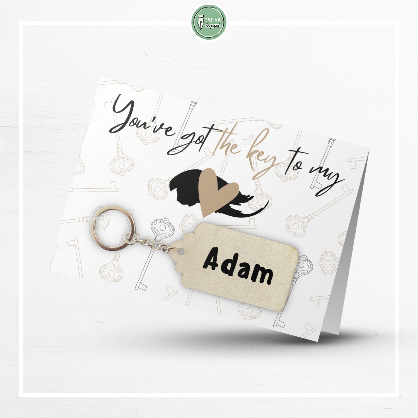 Keycard 'You've got the key to my heart'
