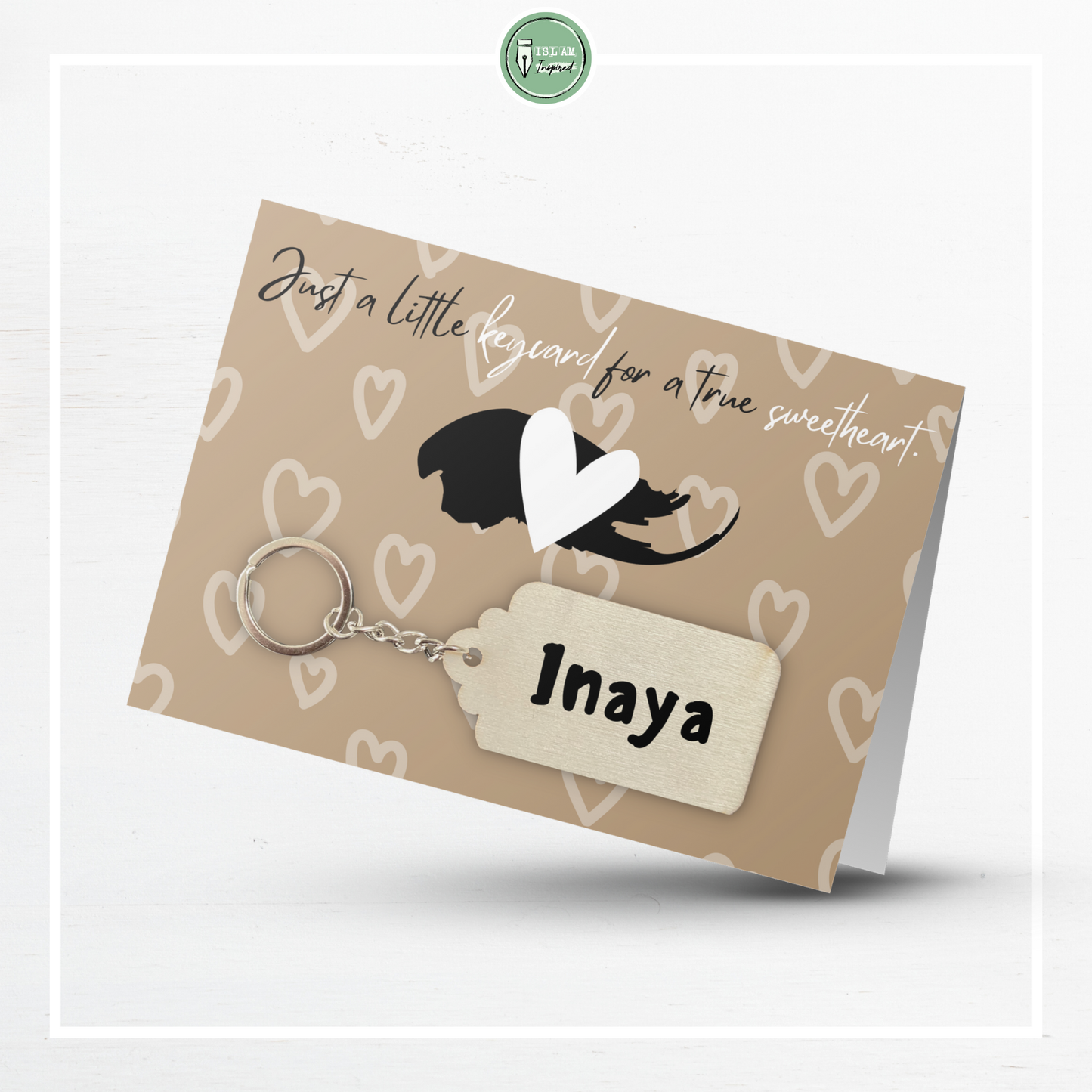 'Just a little keycard for a true sweetheart'