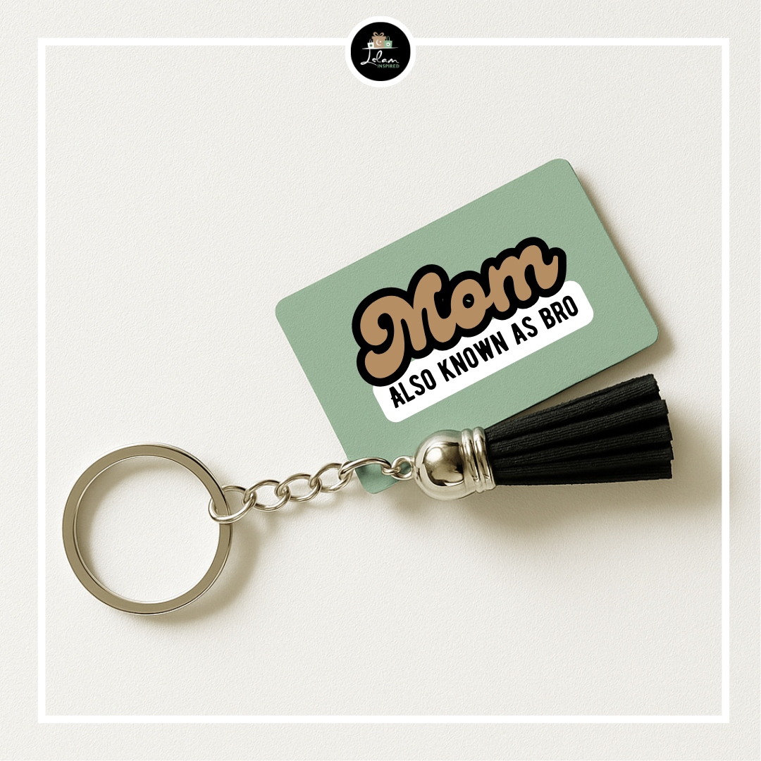 Sleutelhanger 'Mom, also known as bro'