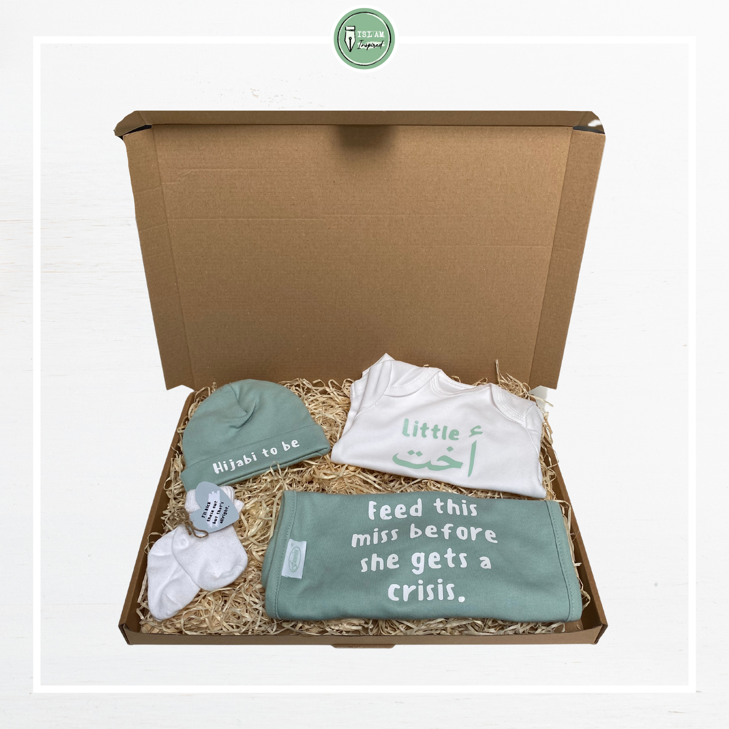 Brievenbus cadeautje voor een pasgeboren meisje ‘little ukht'
