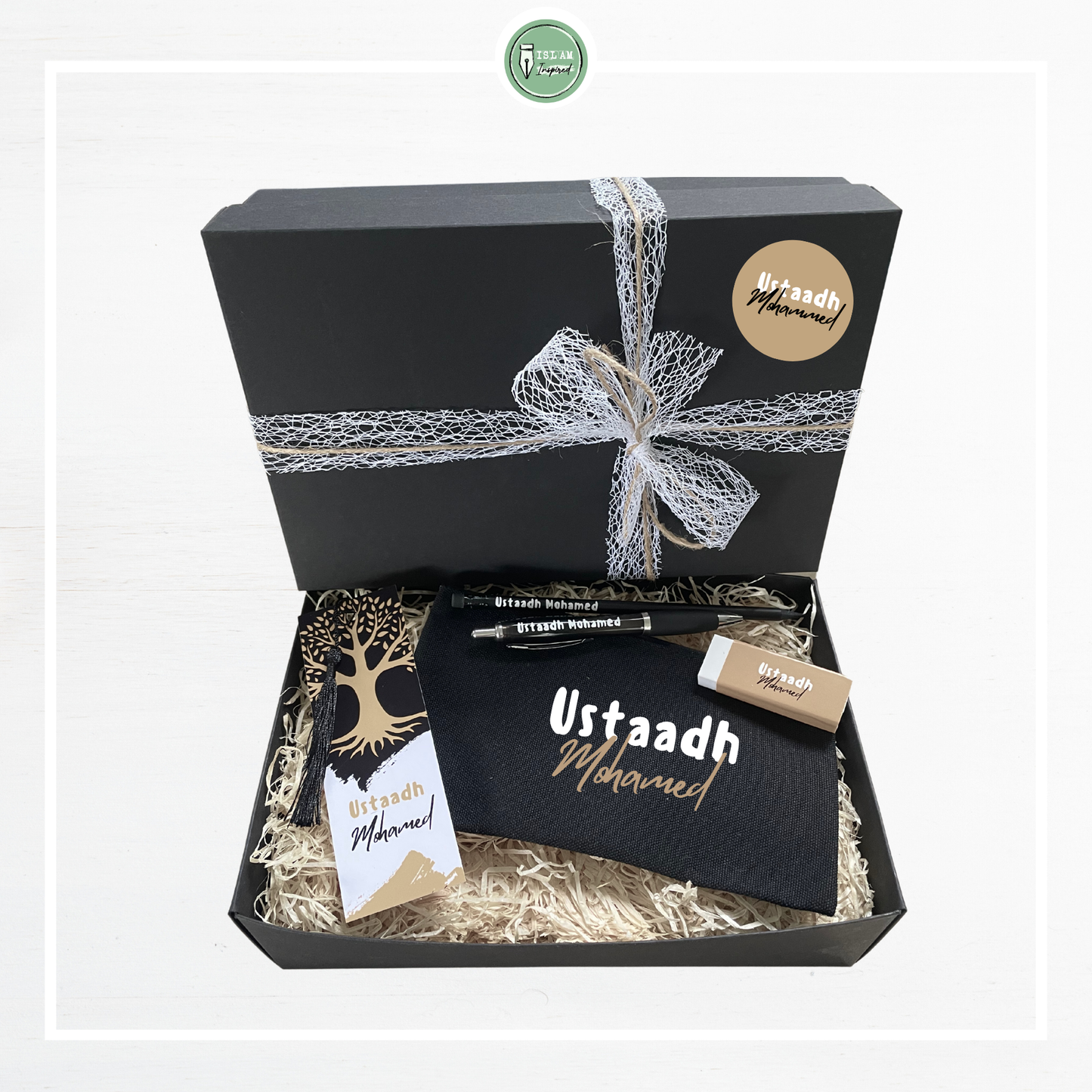 Giftbox voor een ustaadh of ustaadha 'praktisch'