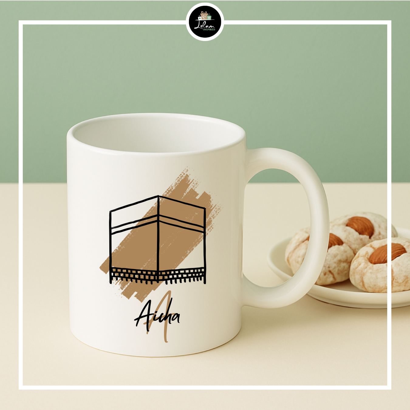 Mug 'Kaaba '#onedayinshaallah'