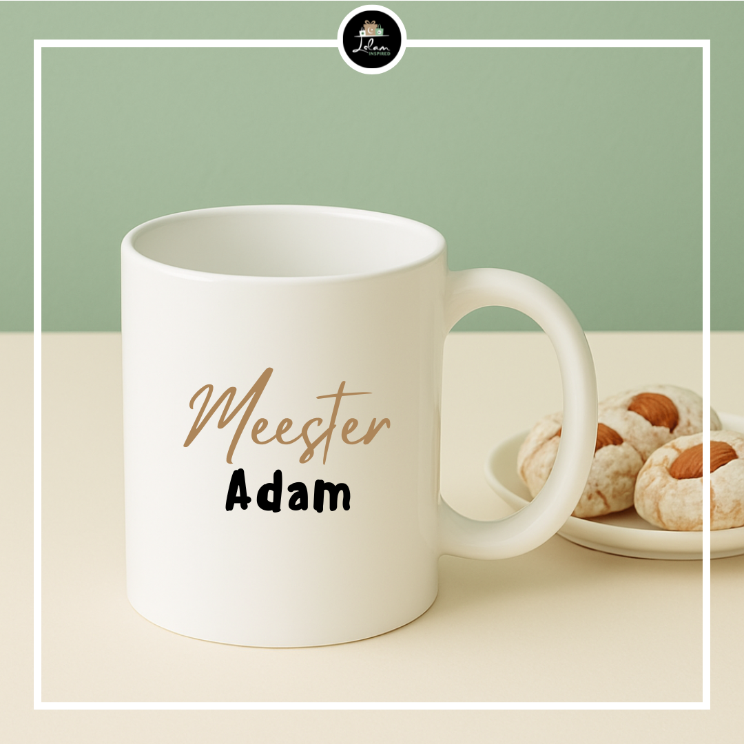 Personalized mug for a teacher
