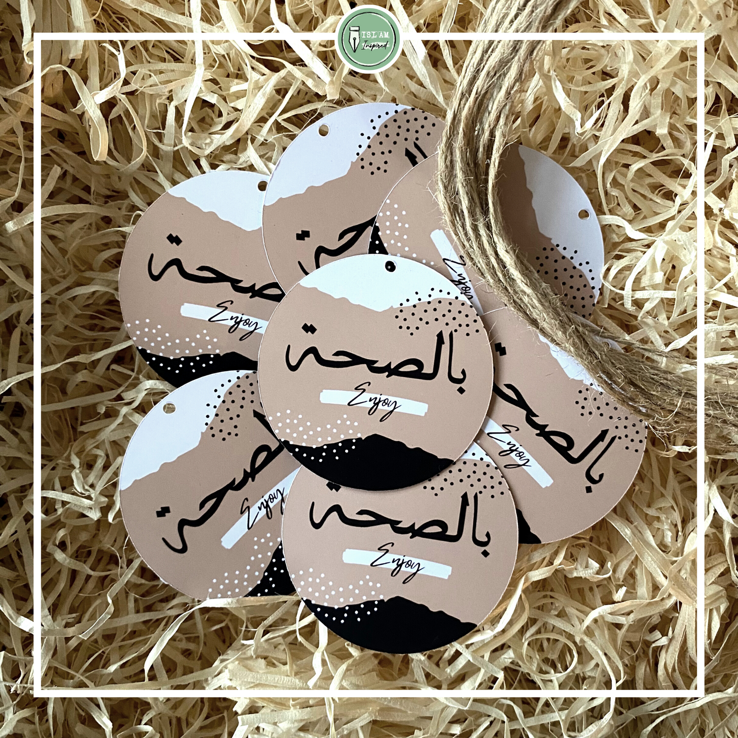Gift tag 'B'saha'