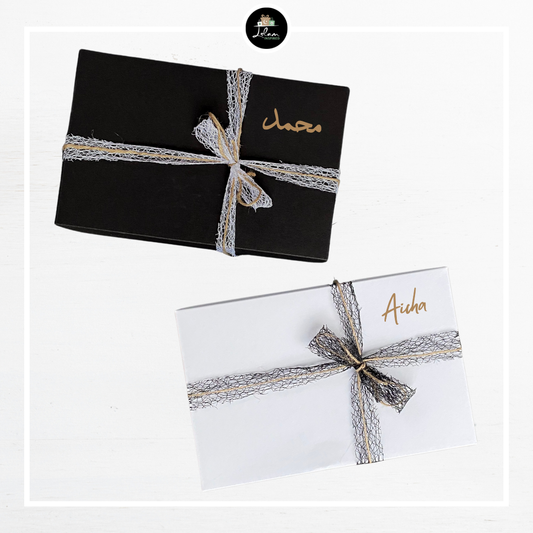 Gepersonaliseerde lege giftbox