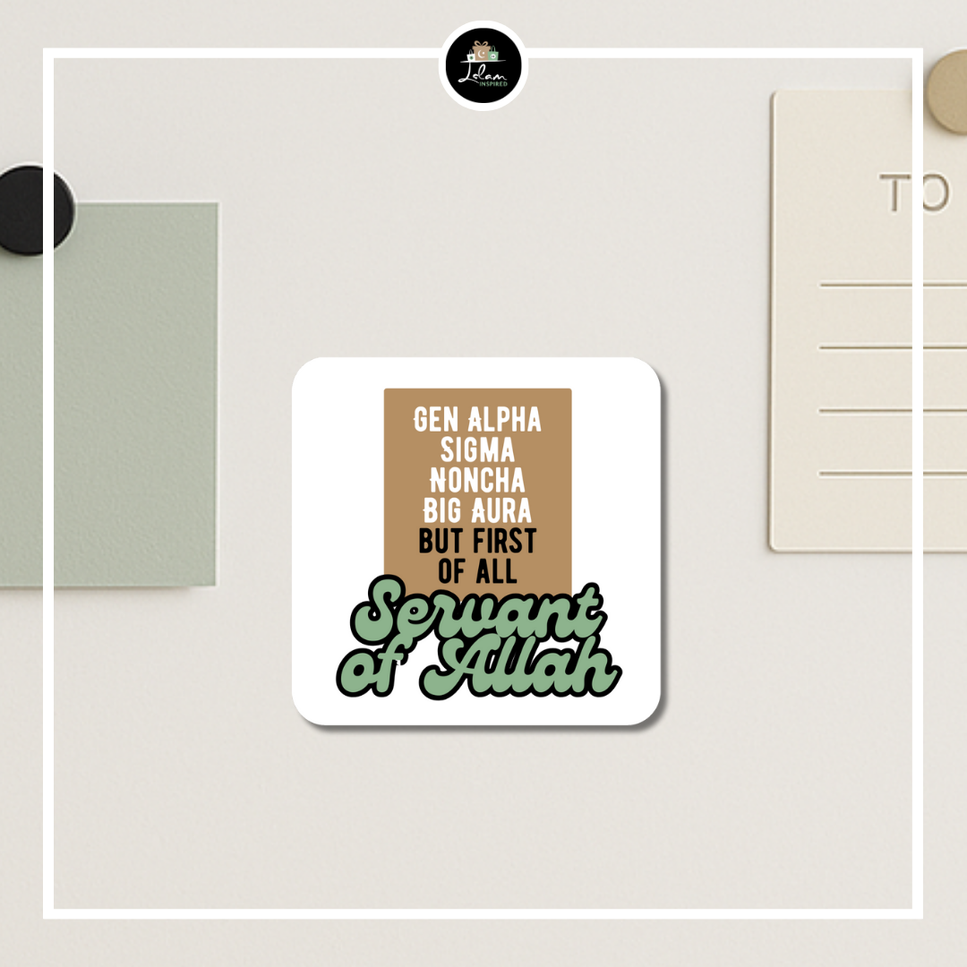 Magneet 'Servant of Allah'