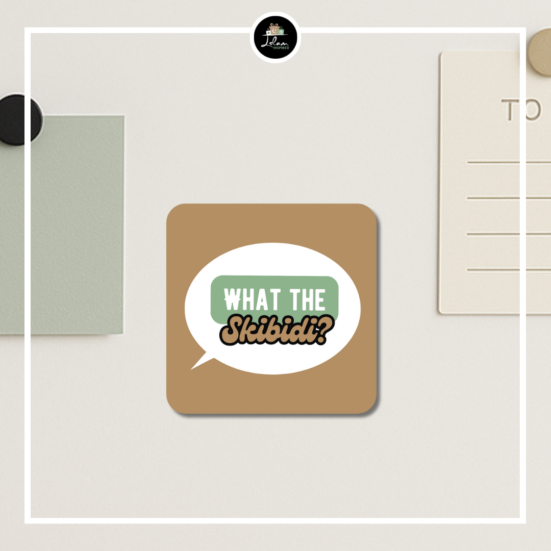 Magneet 'What the skibidi?'