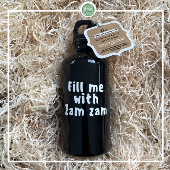 Aluminium drankbus 'Fill me with Zamzam'