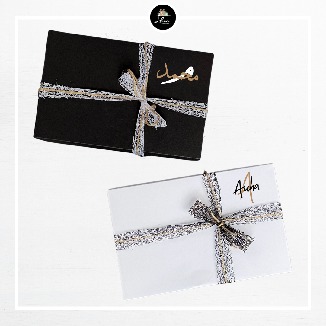 Gepersonaliseerde lege giftbox