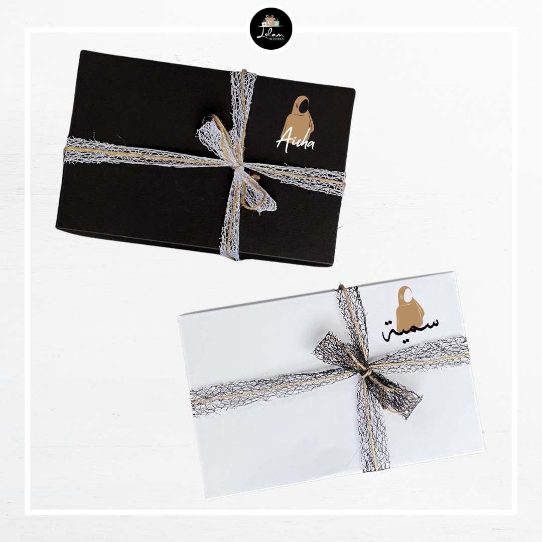 Gepersonaliseerde lege giftbox
