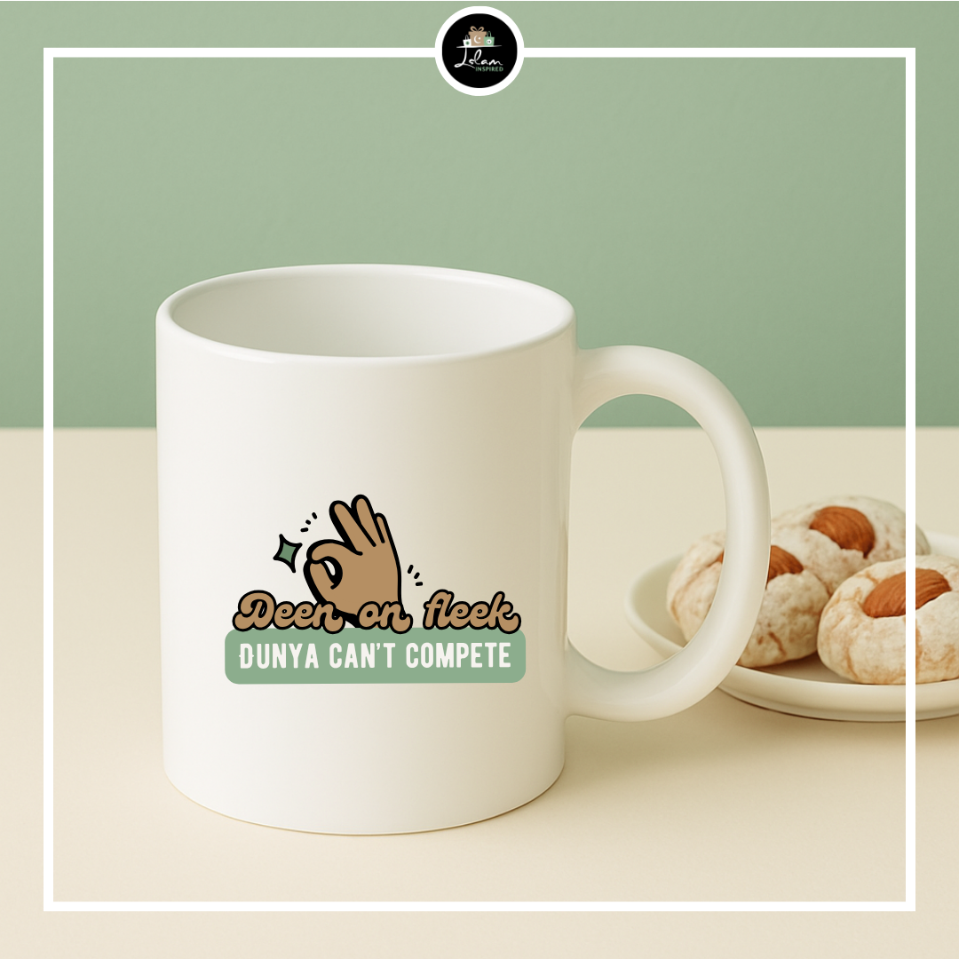 Mok 'Deen on fleek, dunya can't compete'