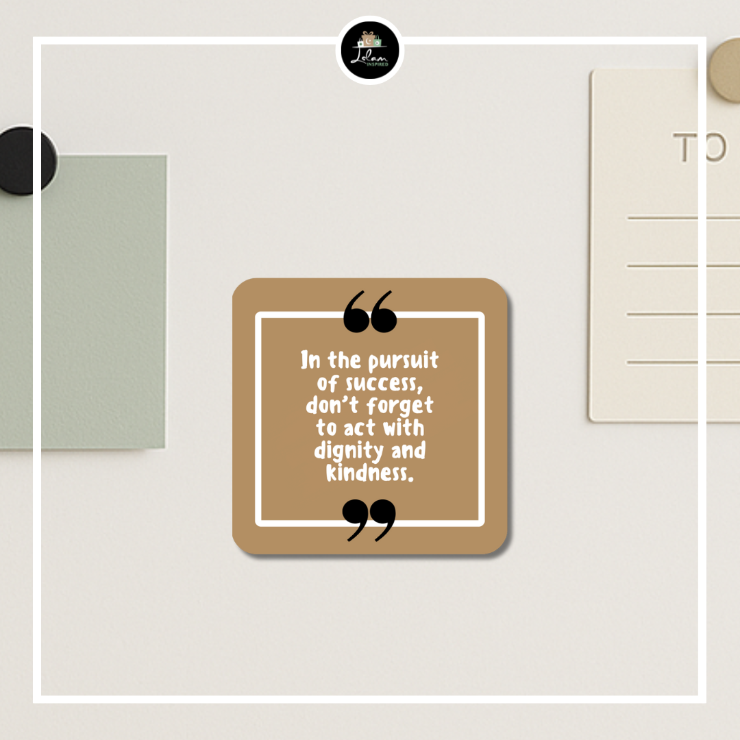 Magneet 'In the pursuit of success'