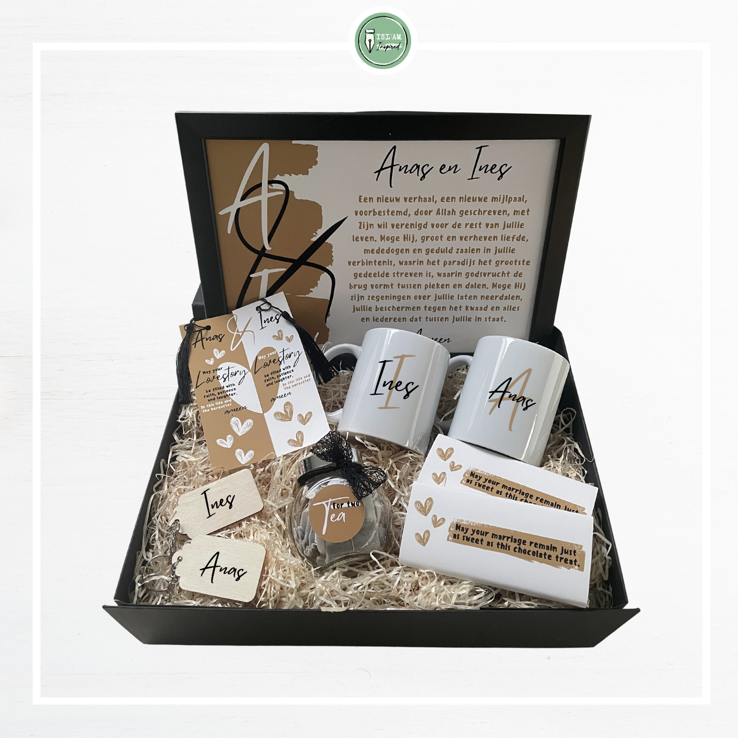 Giftbox voor een Islamitisch bruidspaar
