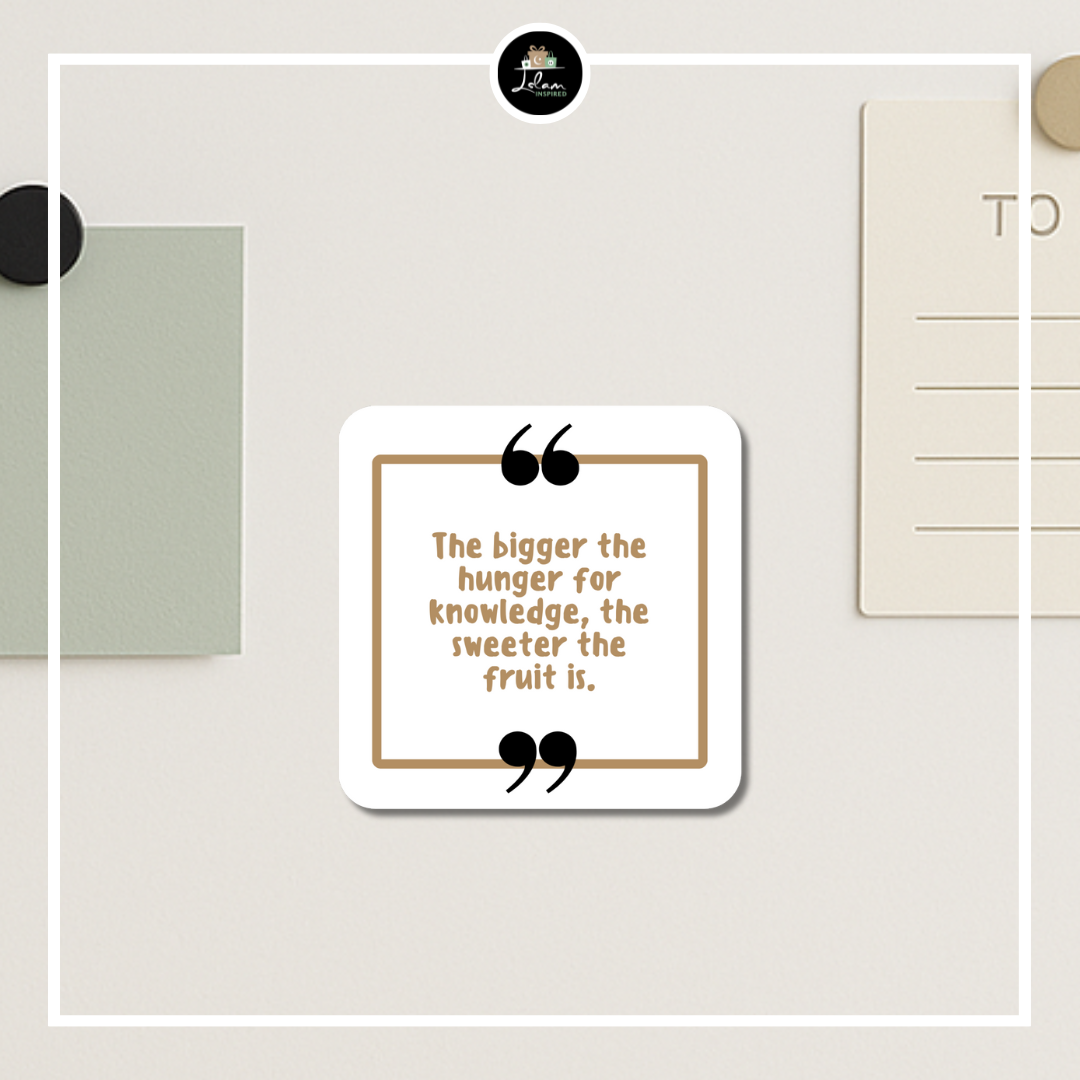 Magneet 'Hunger for knowledge'