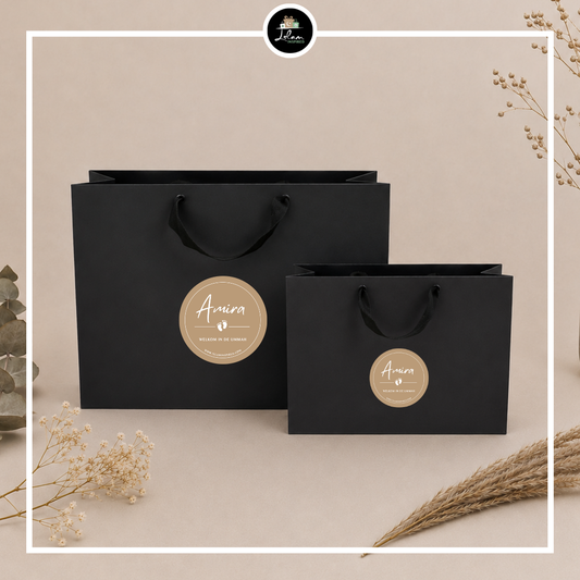 Personalized luxury gift bag