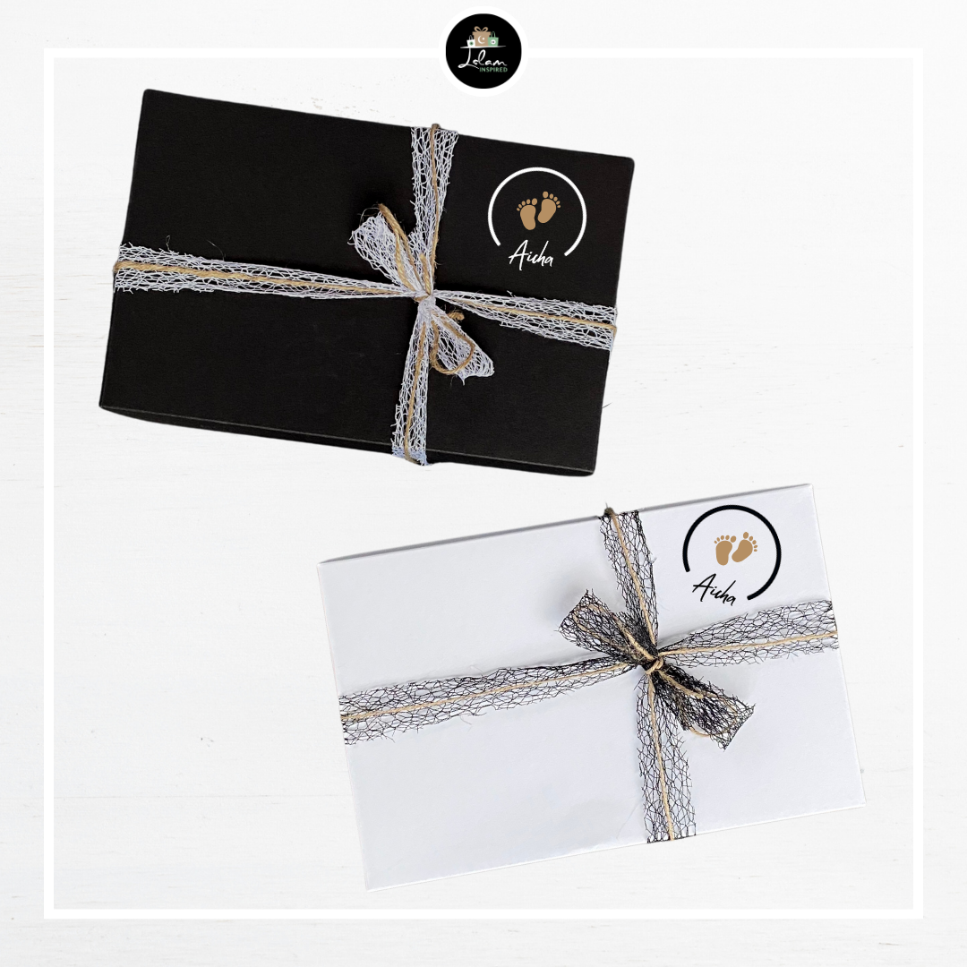 Gepersonaliseerde lege giftbox