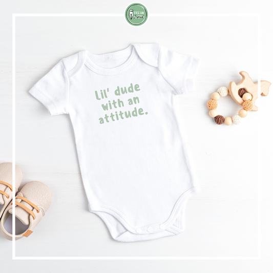 Rompertje 'Lil' dude with an attitude'