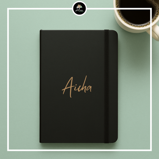 Gepersonaliseerd notitieboek - sierlijk