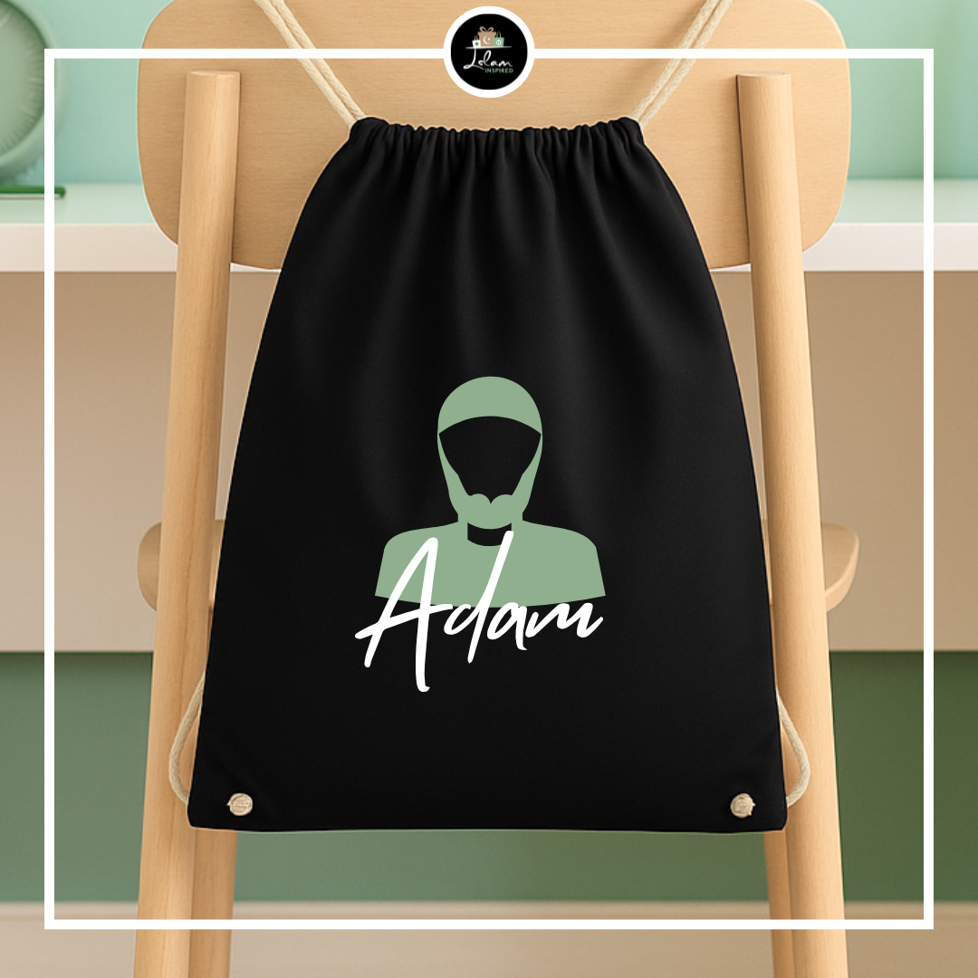 Personalized drawstring bag