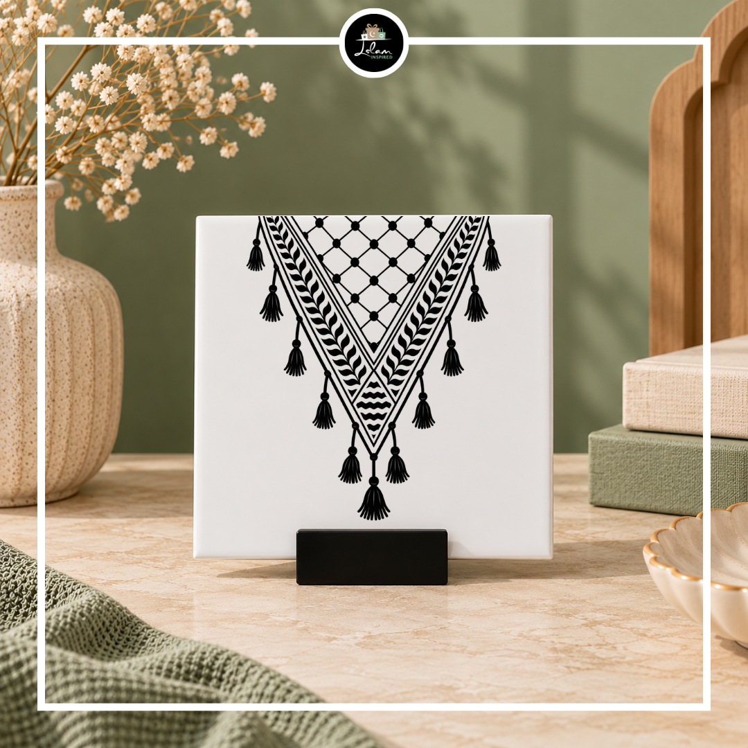 Decoratietegel Palestina 'Keffiyeh'