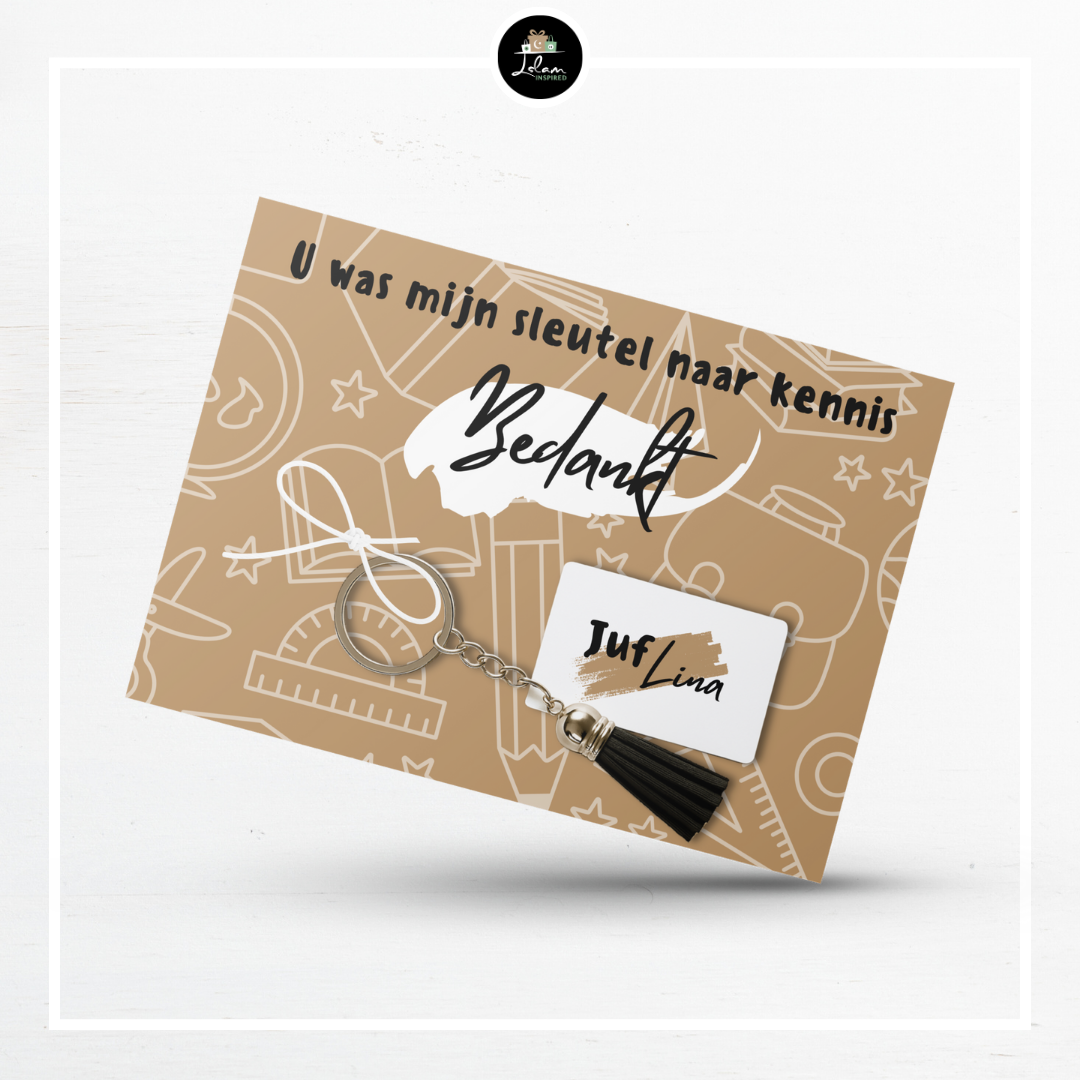 Keycard for a teacher or master