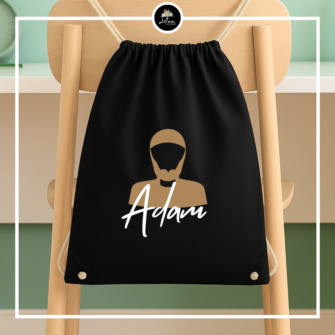 Personalized drawstring bag