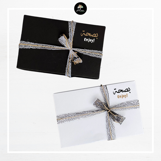 Lege giftbox voor diverse gelegenheden