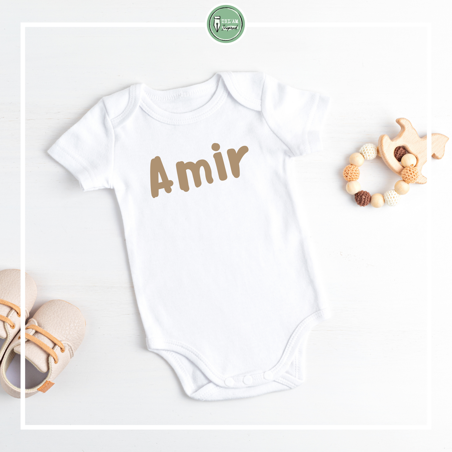 Brievenbus cadeautje voor een pasgeboren baby ‘Gepersonaliseerd'