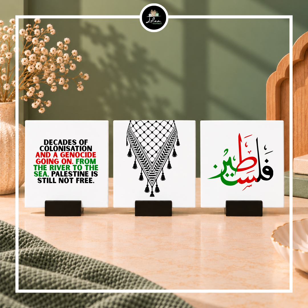 Decoratietegelset 'Palestina'