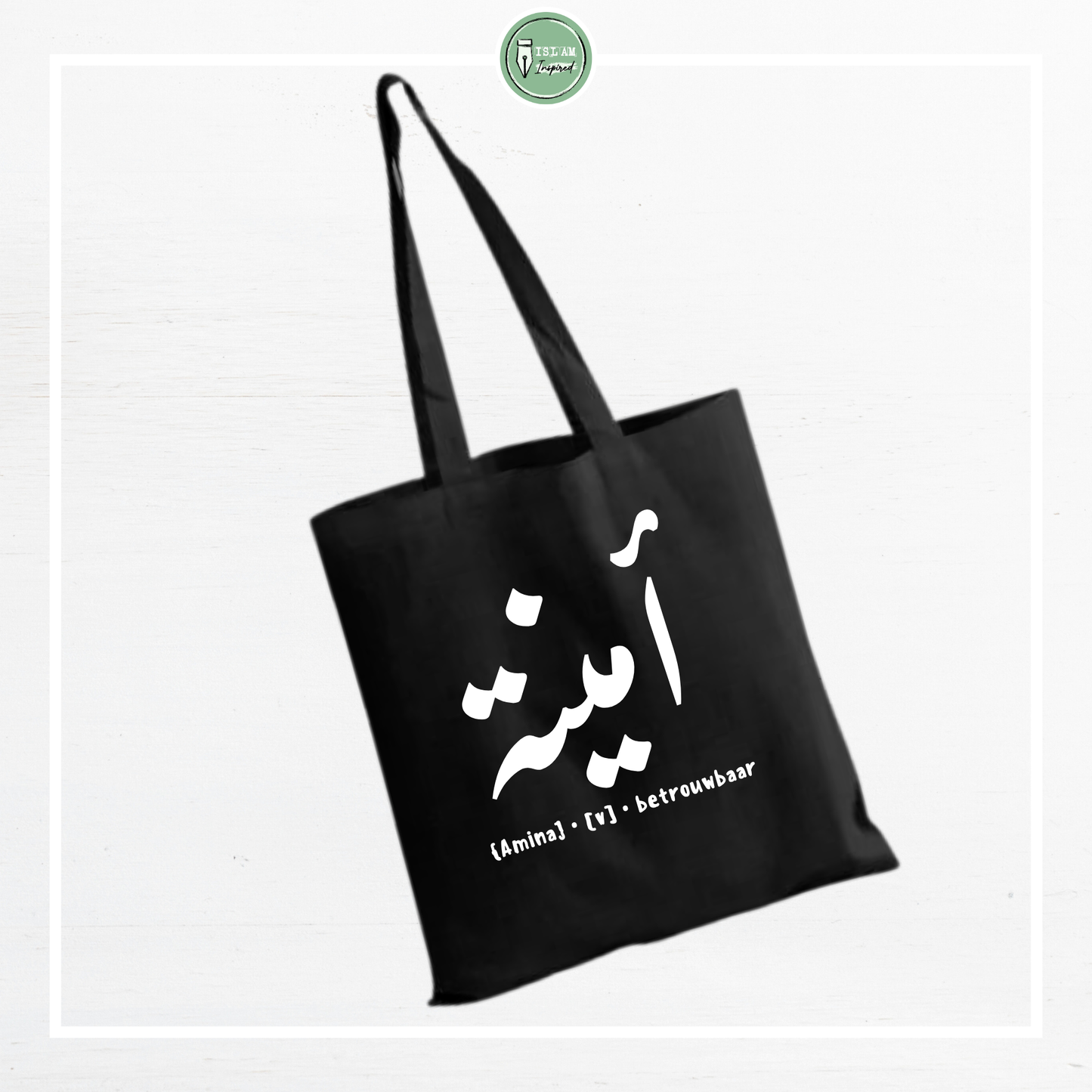 Gepersonaliseerde Totebag met betekenis van de naam