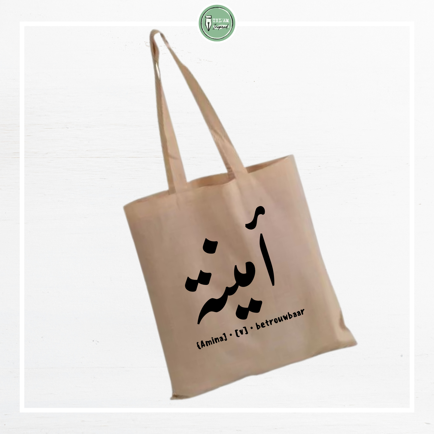 Gepersonaliseerde Totebag met betekenis van de naam