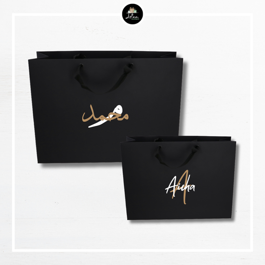 Gepersonaliseerde luxe geschenktas