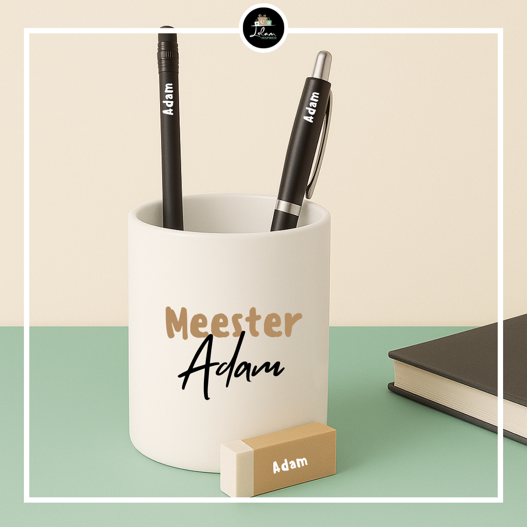 Porte-stylo personnalisé pour un enseignant