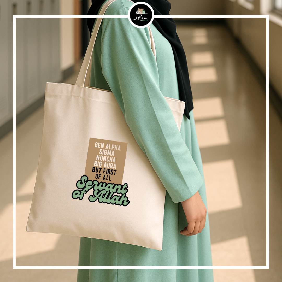 Totebag 'Servant of Allah'