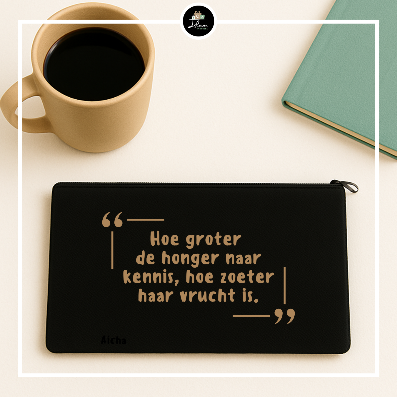 Pencil case 'Path to knowledge'