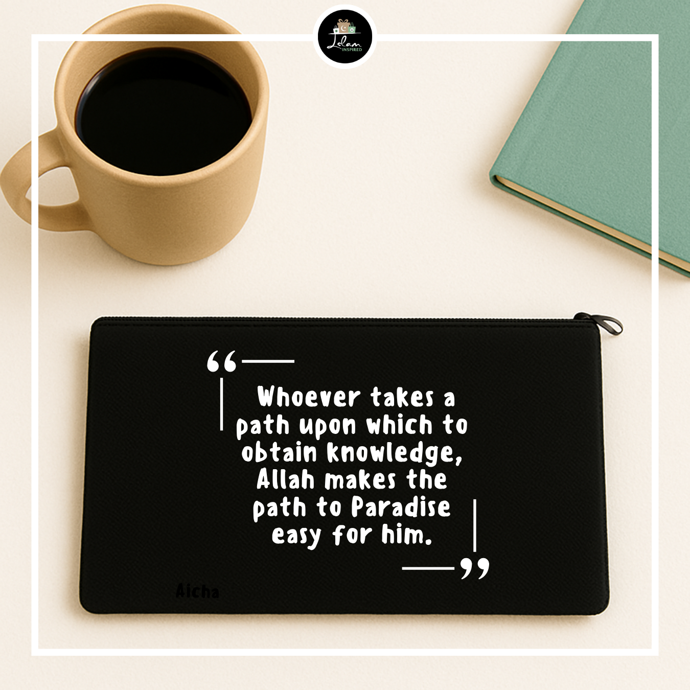Pencil case 'Path to knowledge'