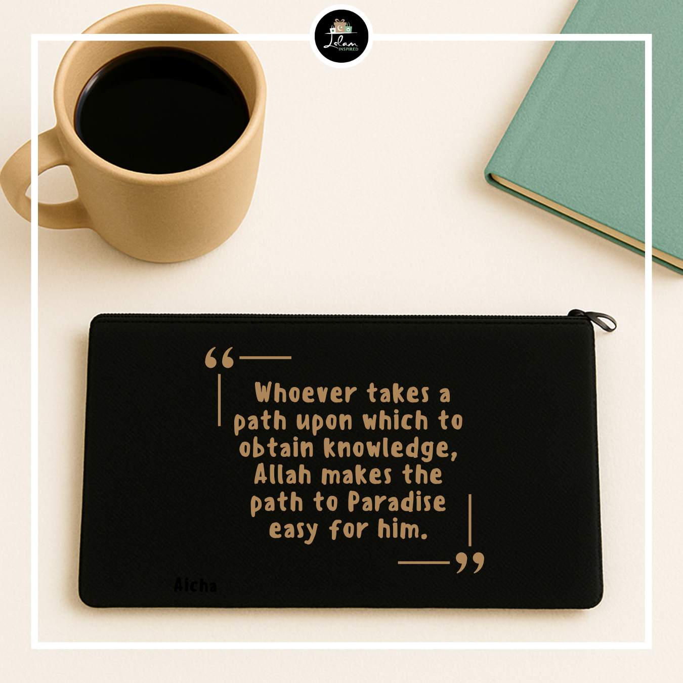 Pencil case 'Path to knowledge'