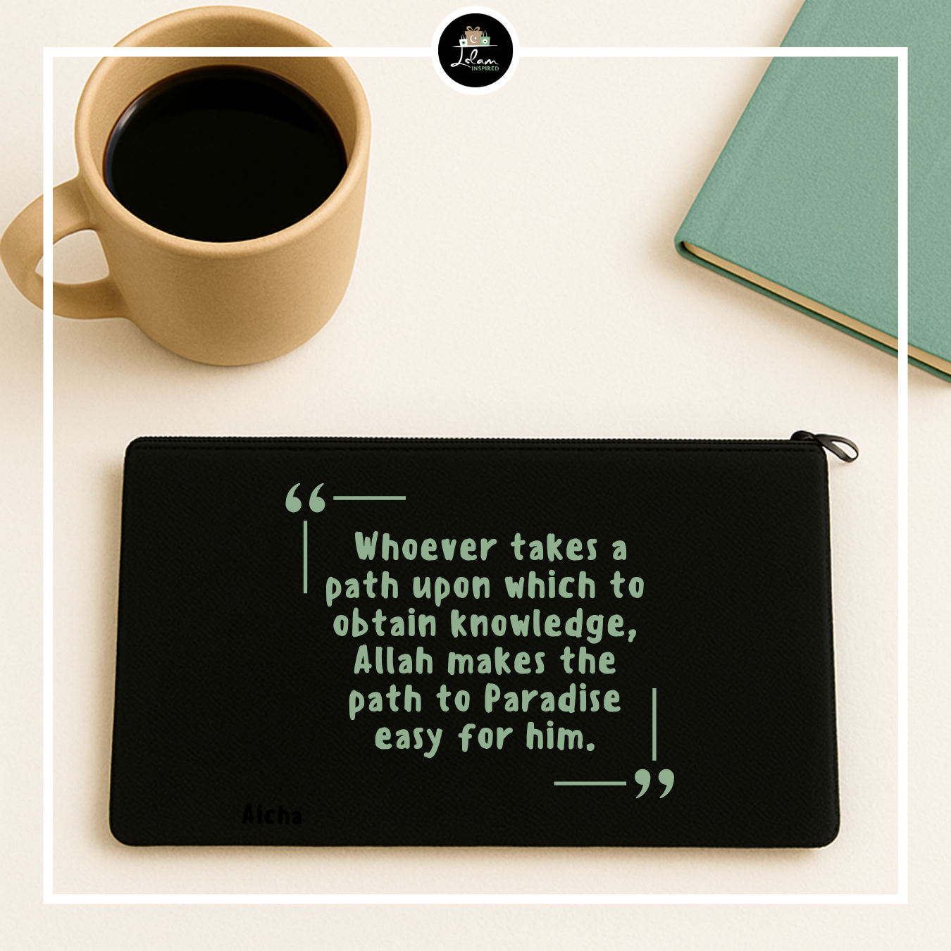Pencil case 'Path to knowledge'