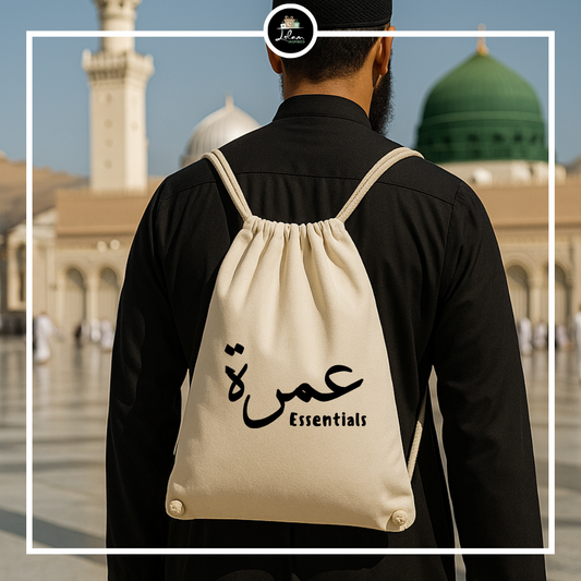 Trekkoord tas 'Umrah essentials'