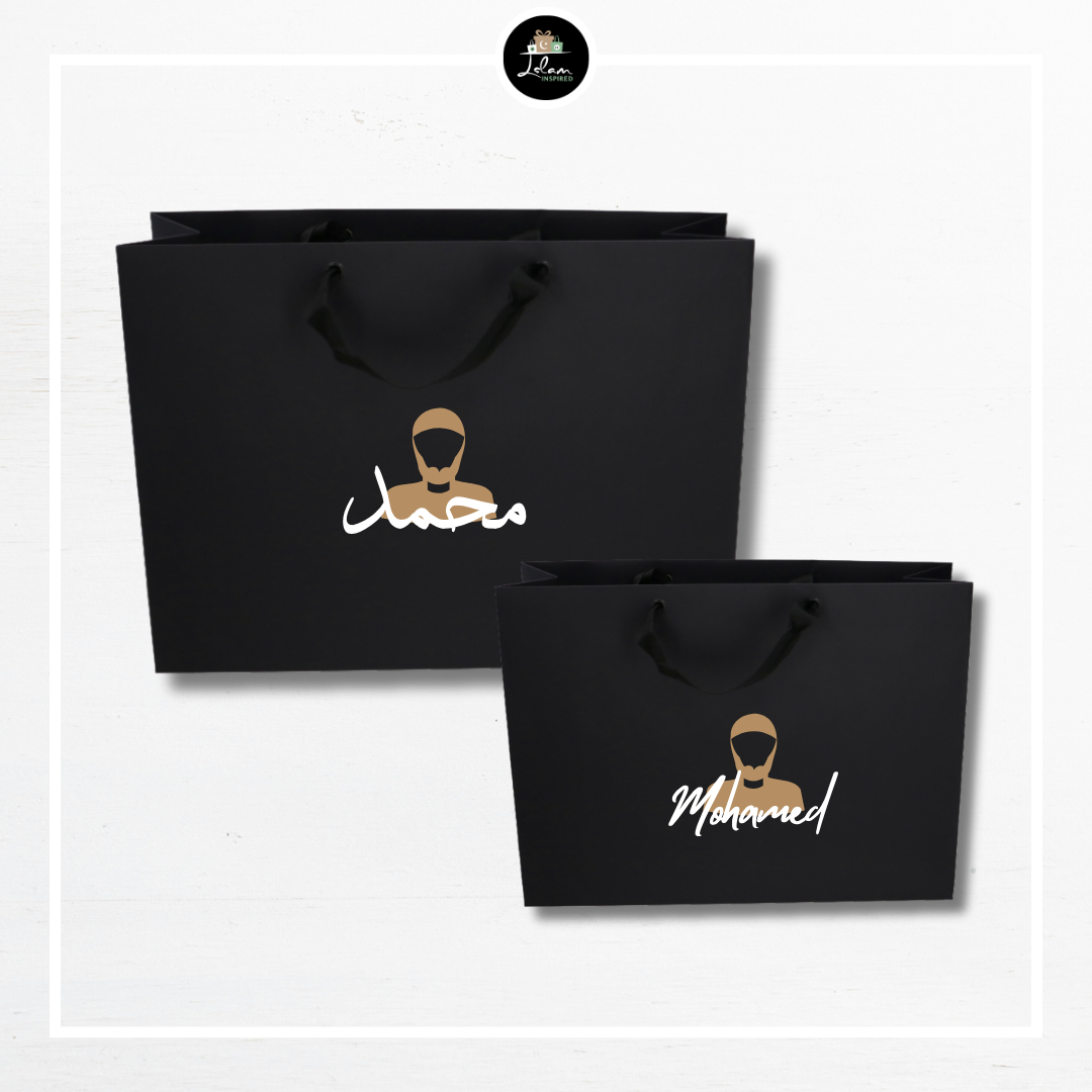 Gepersonaliseerde luxe geschenktas