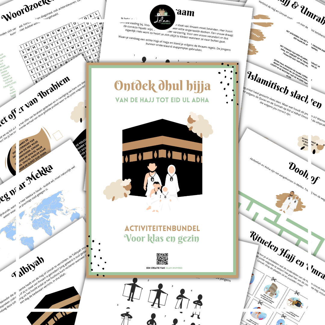 Dhul Hijja activiteitenbundel (printable)