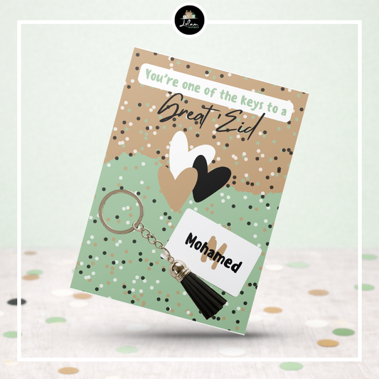 Eid keycard 'You're one of the keys to a great Eid'