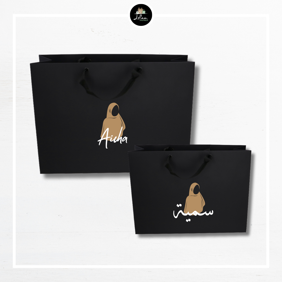Gepersonaliseerde luxe geschenktas