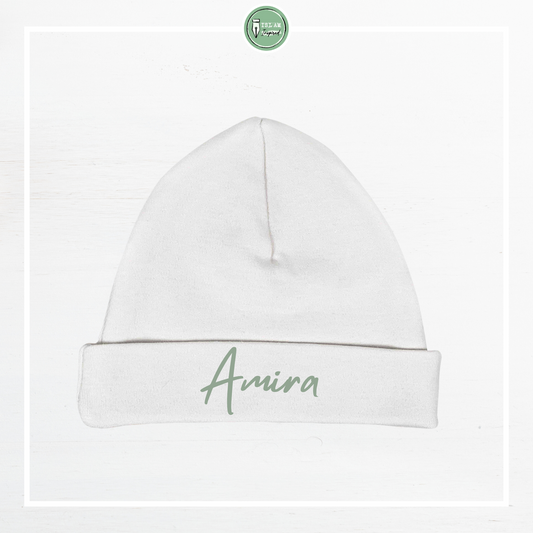 Gepersonaliseerd mutsje 'sierlijk'