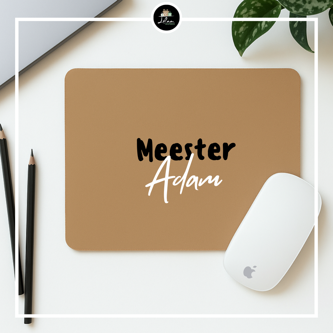 Personalized mouse pad for a teacher