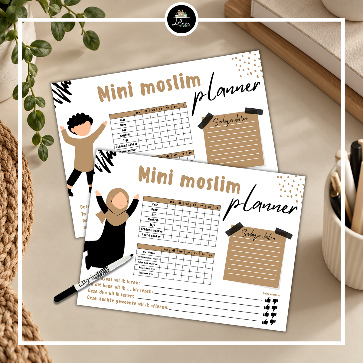 Mini moslim planner