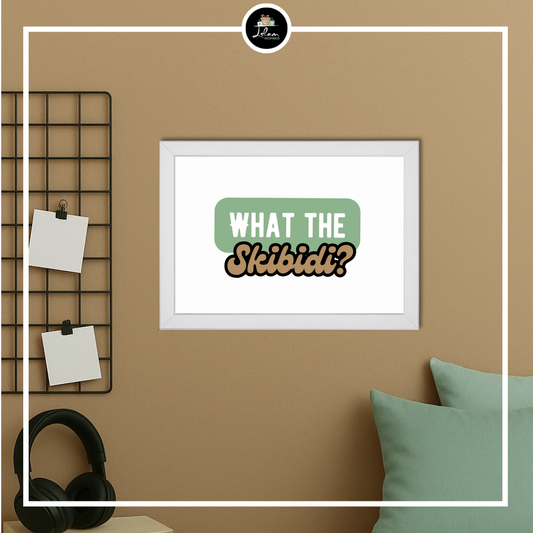 Poster of lijst 'What the skibidi?'