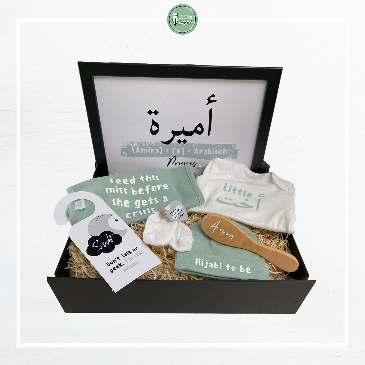 XL giftbox voor een pasgeboren meisje 'little ukht'