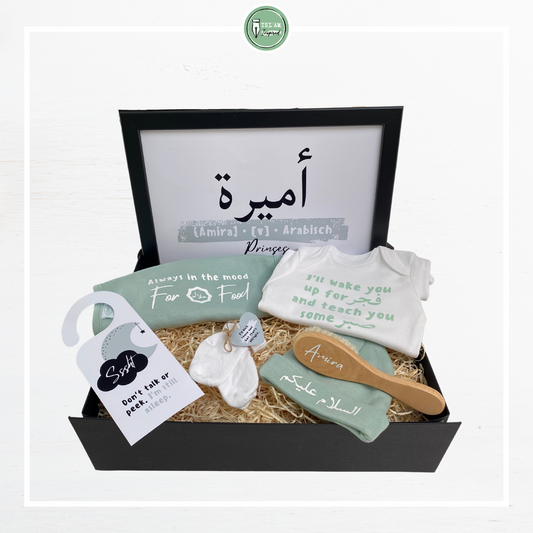 XL giftbox voor een pasgeboren moslim